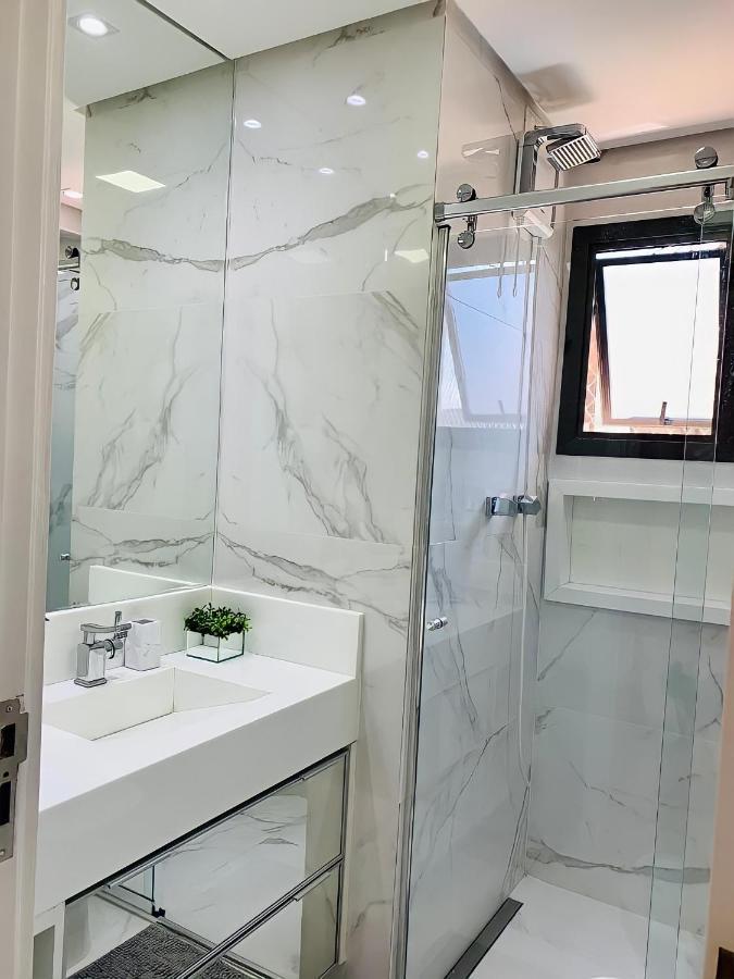 Apartamento Top De Linha Praia Da Enseada غوارويا المظهر الخارجي الصورة